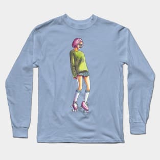 Skater-Girl Long Sleeve T-Shirt